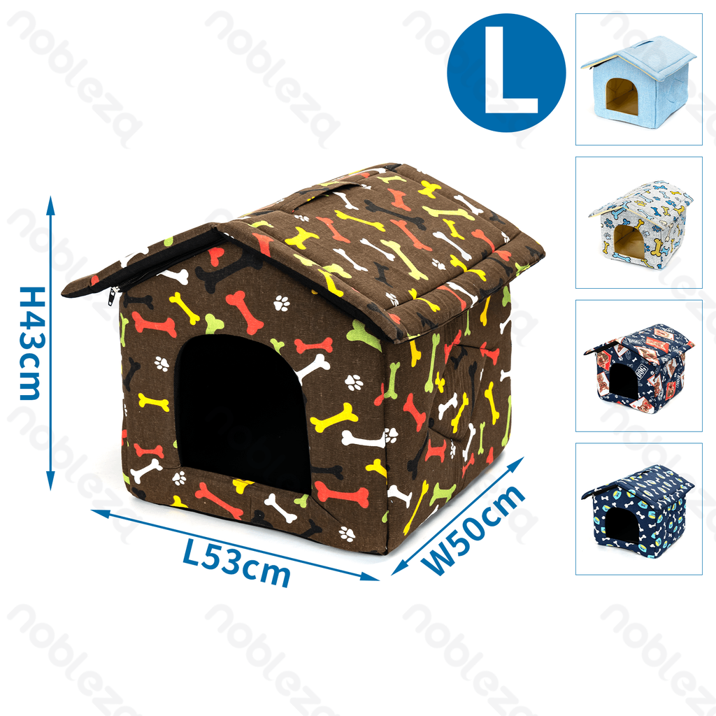 Nobleza - Maison pour animaux de compagnie pliable L