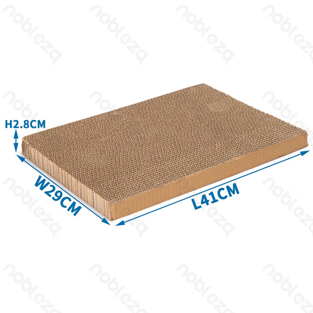 Nobleza Opvouwbare kattenkrabplank met vervangende kern L41*B29*H2 8cm