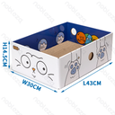 Nobleza Foldable Cat Scratching Board L43*W30*H14 5cm