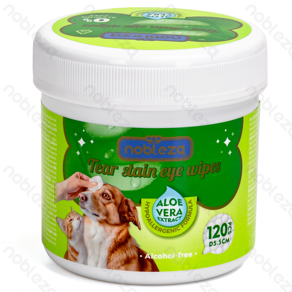 [B407043Q9] Nobleza Aloe Eye Cleansing Wipes, 120 Count