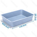 Nobleza Katzentoilette L39 × B29 × H8,5 cm