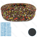 Aigostar Samendrukbaar huisdierbedset 10st