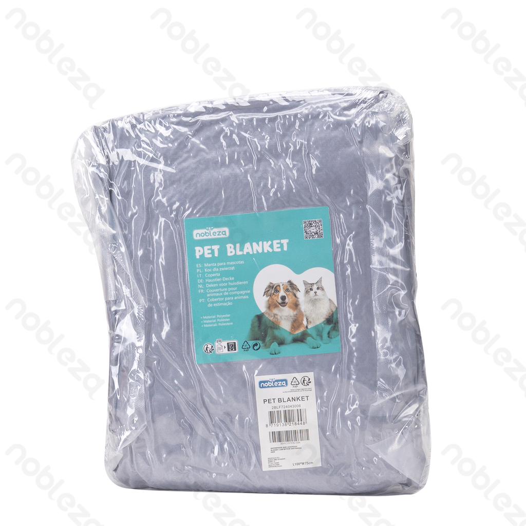 [B407032BL] Nobleza Decke für Haustiere