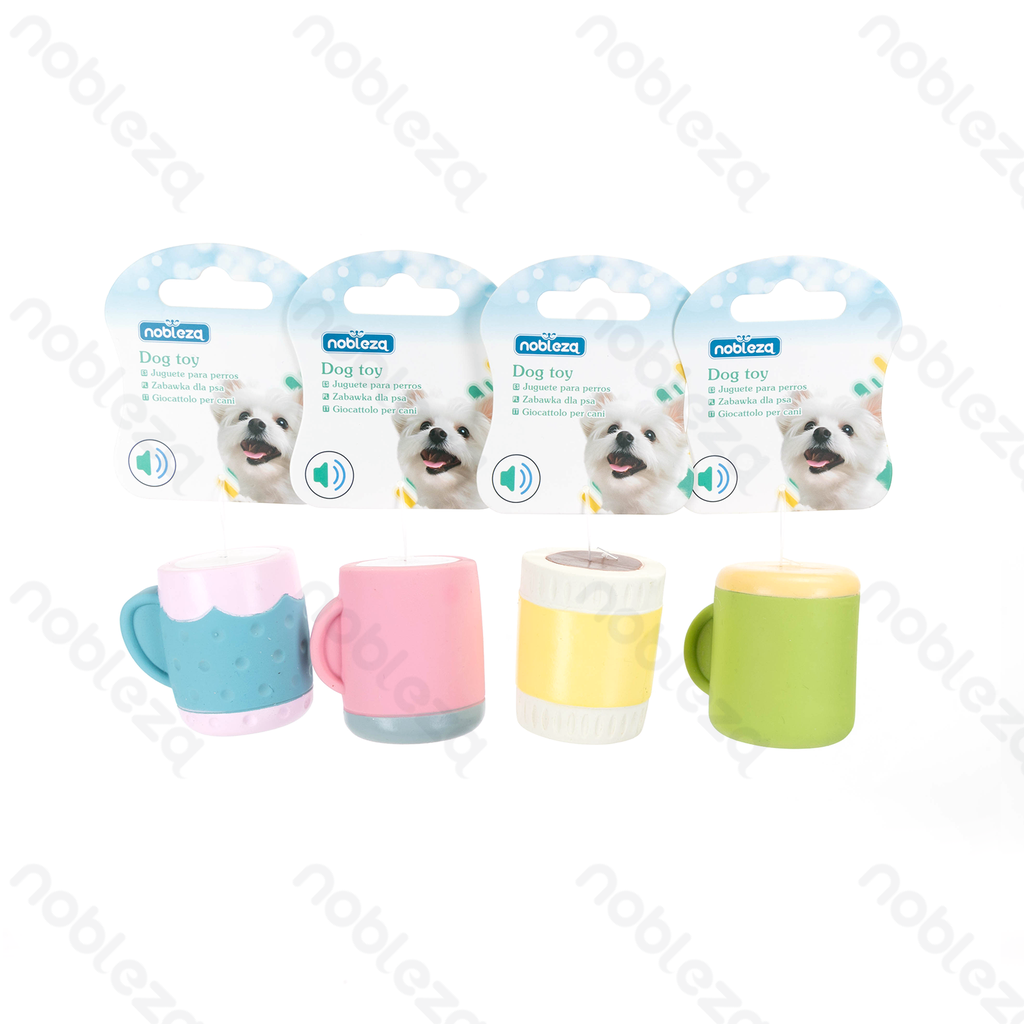 Nobleza Squeaky Cup Toy