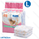 Nobleza Luiers voor teefjes L L49*B33CM 10 stk/witte zak