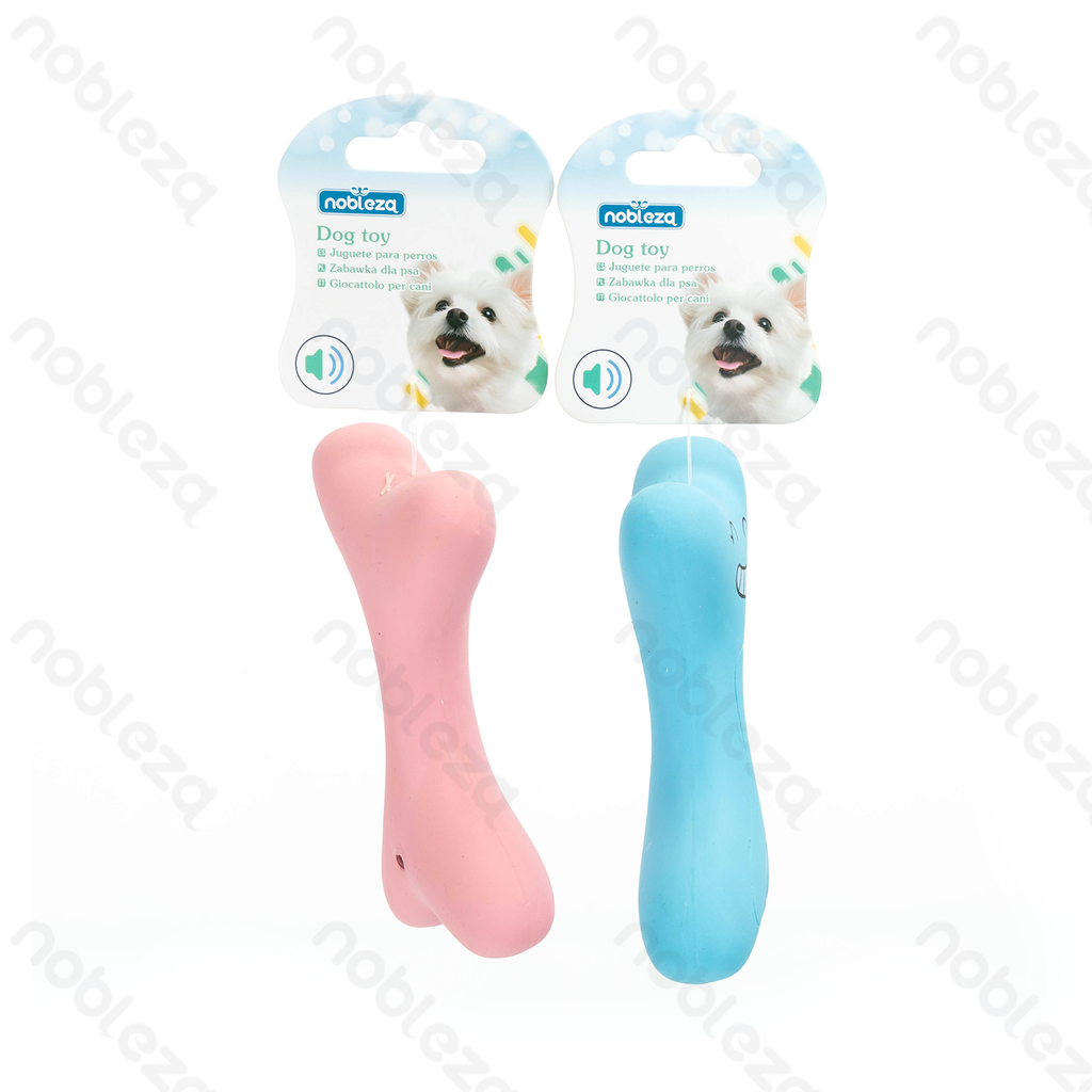 Nobleza Speeltje met botten en smiley L13 5*B7 5*H3 cm