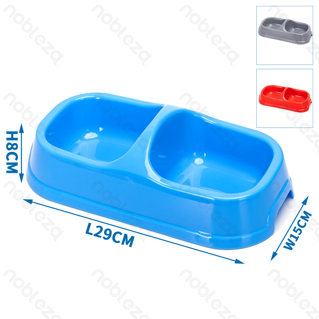 [B4070311C] Nobleza Dubbele voerbak voor huisdieren