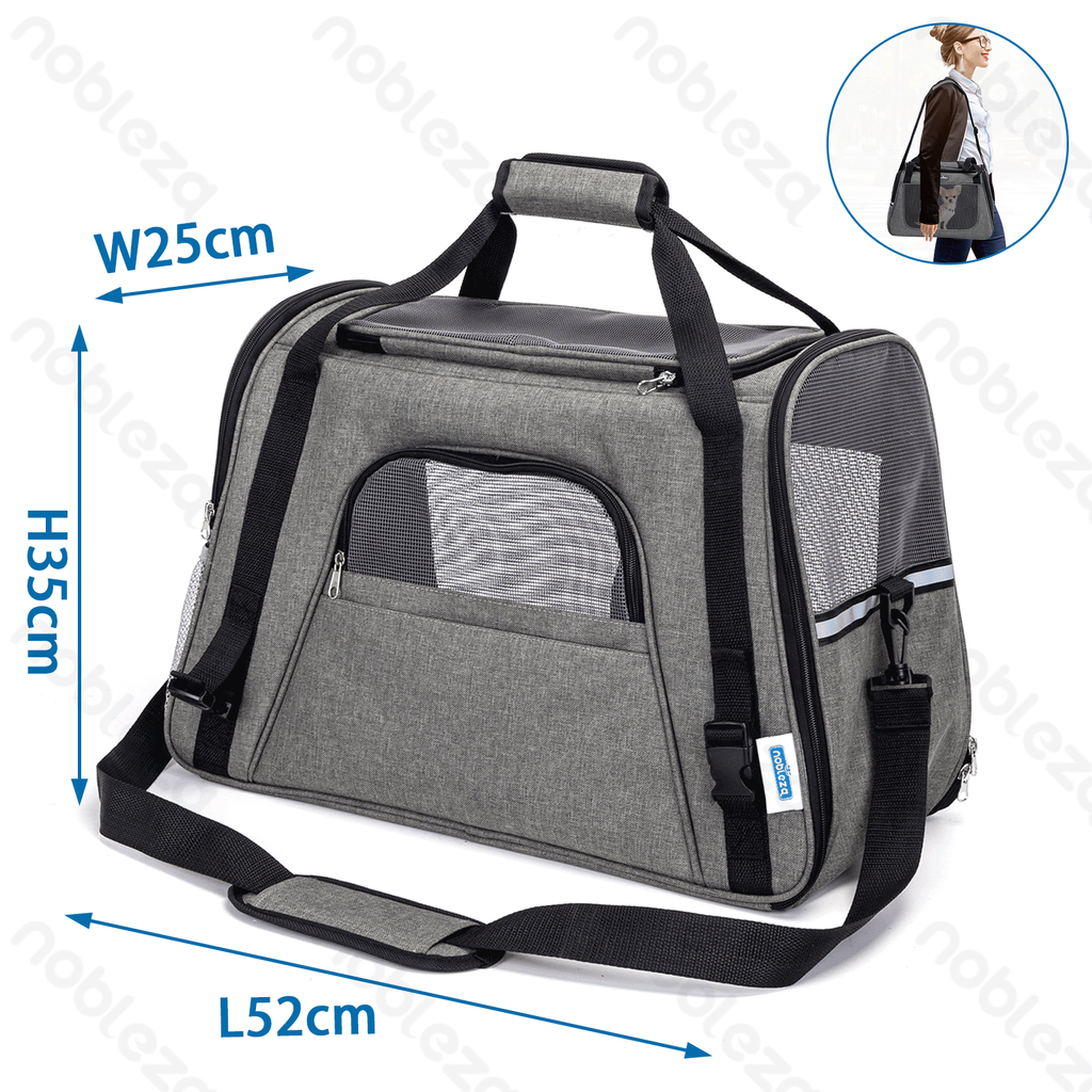 [B40306Z0L] Sac de voyage Nobleza pour animaux de compagnie