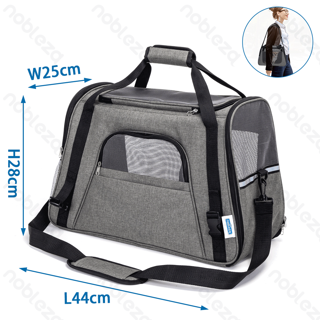 [B40306Z0K] Sac de voyage Nobleza pour animaux de compagnie