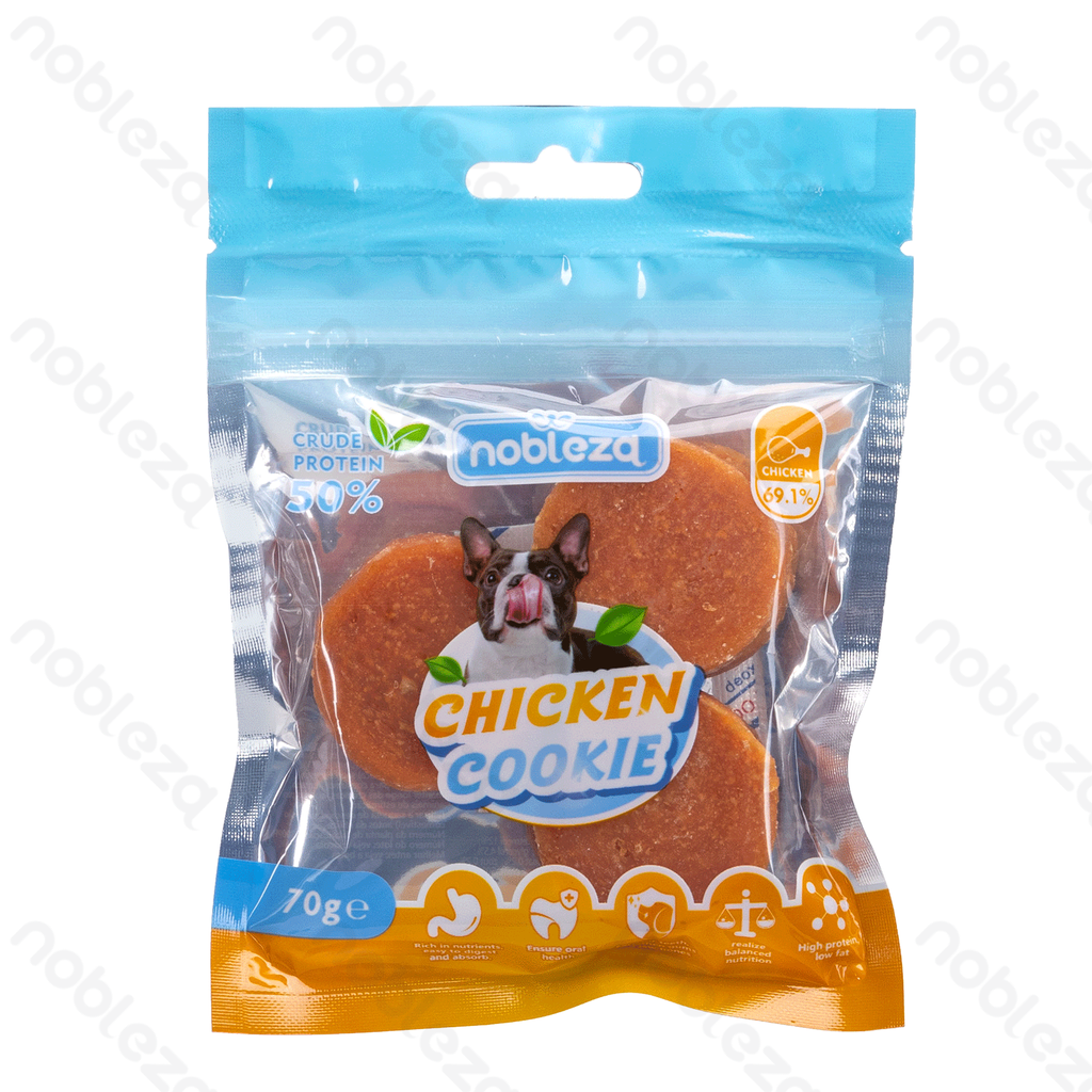 [B40705Z3X] Nobleza Chicken Treat 70g