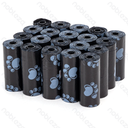 Nobleza Waste bags Printed patterns W23*L32cm 0.8 mil Black 20pcs
