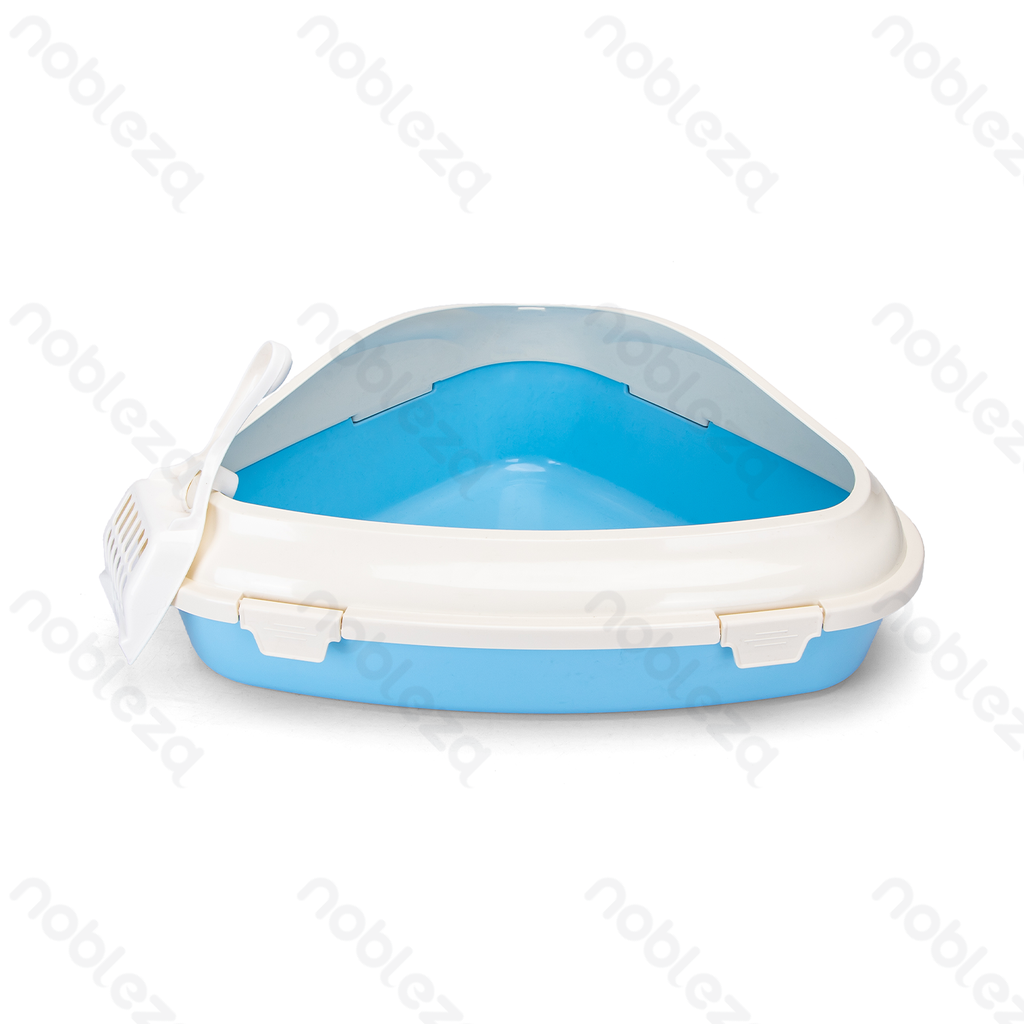 [B40304Z39] Nobleza Enclosed Litter Box with Scoop