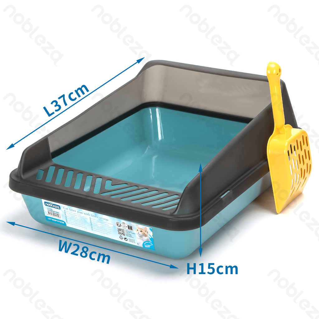 Nobleza Enclosed Litter Box with Scoop