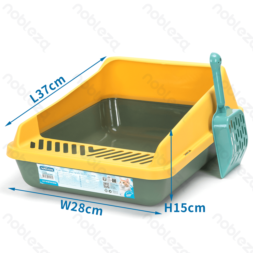 Nobleza : bac à litière fermé avec pelle