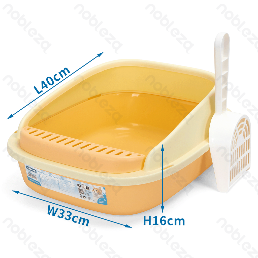 [B40304Z4N] Nobleza Gesloten kattenbak met schep