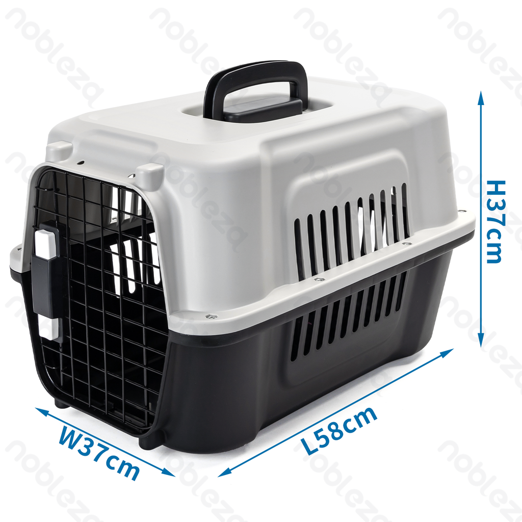 [B40707S0N] Cage de transport Nobleza avec protection contre la lumière pour les animaux de compagnie en avion