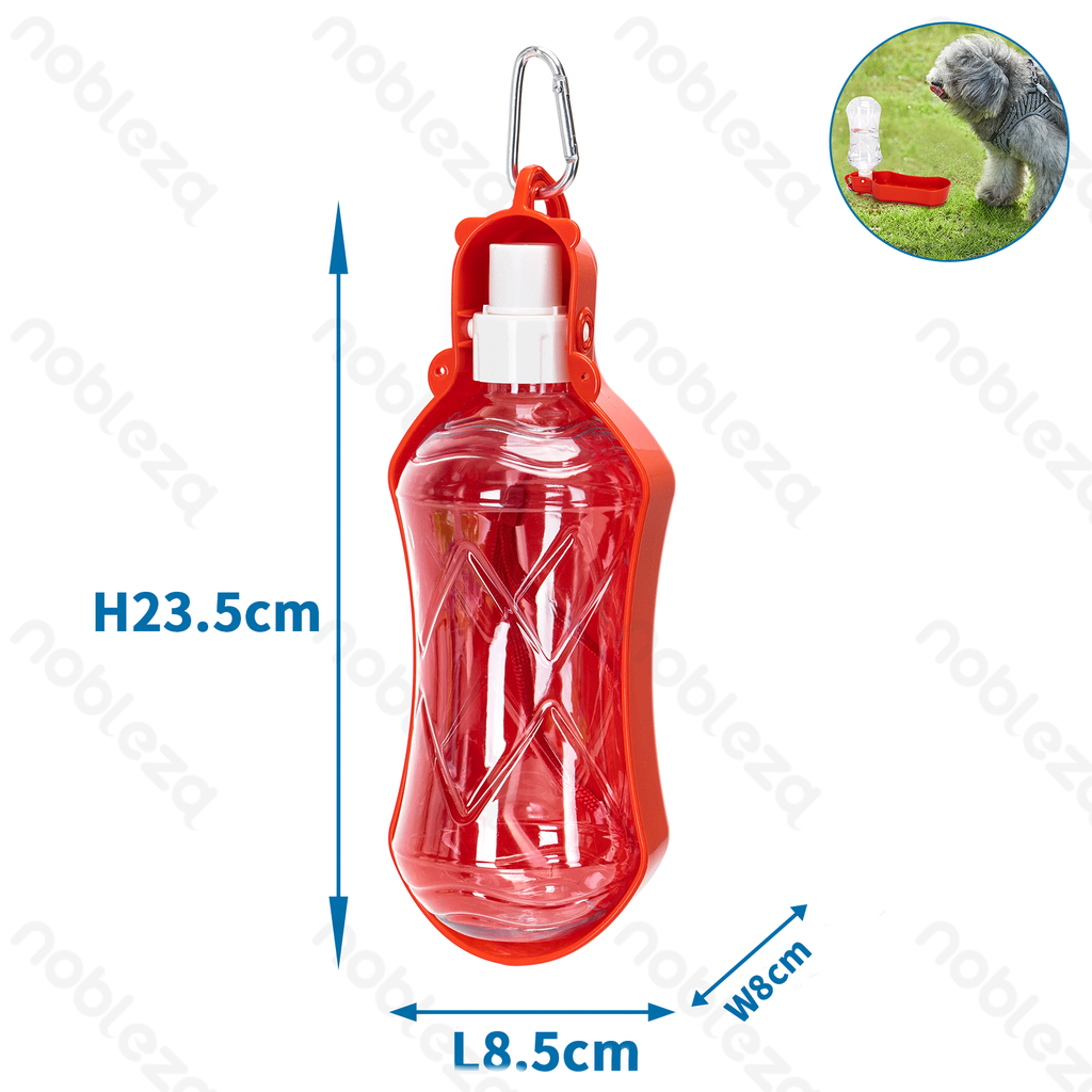 [B40703Y93] Nobleza : gourde portable pour animaux de compagnie
