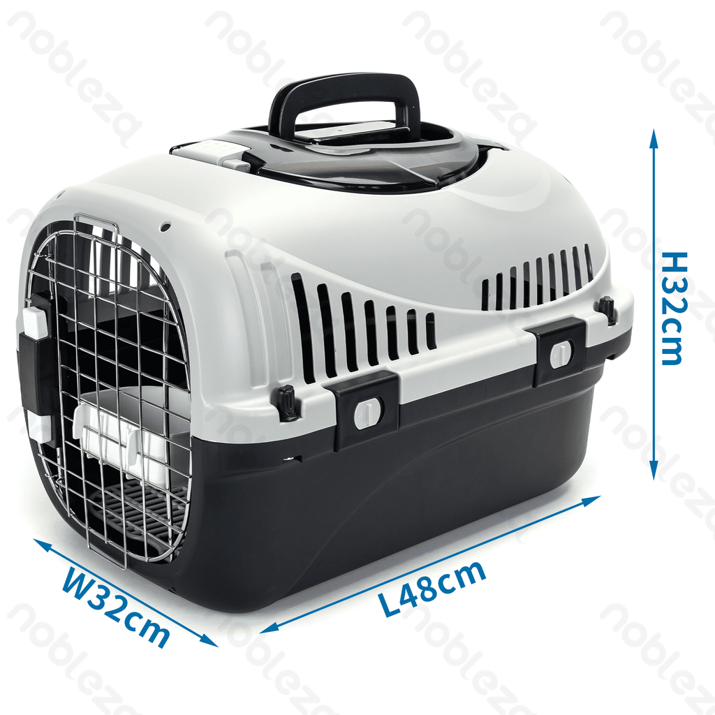 Nobleza Pet Carrier with Removable Urine-Resistant Insert for Traveling by Air