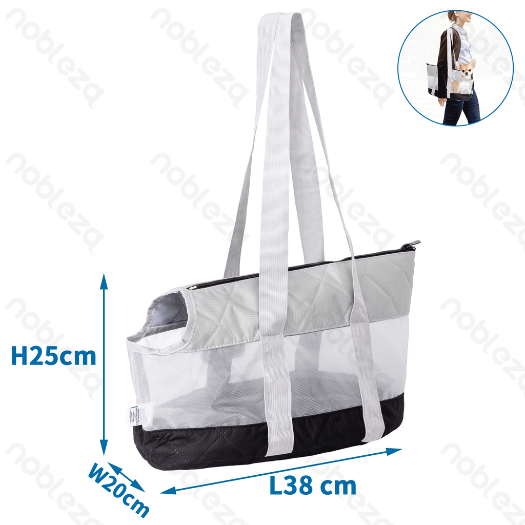 [B40707YU2] Nobleza Mesh Pet Carrier