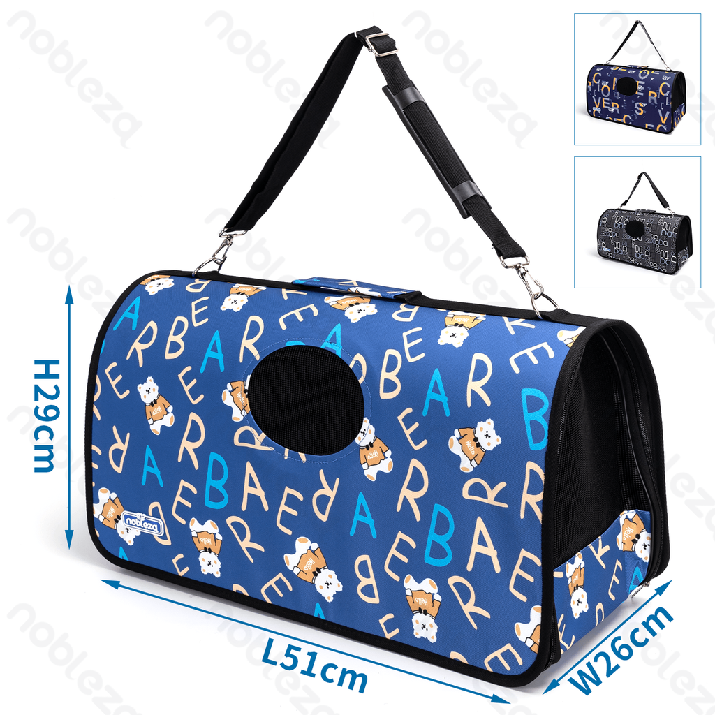 [B40707YF3] Nobleza : magnifique sac de transport pour animaux