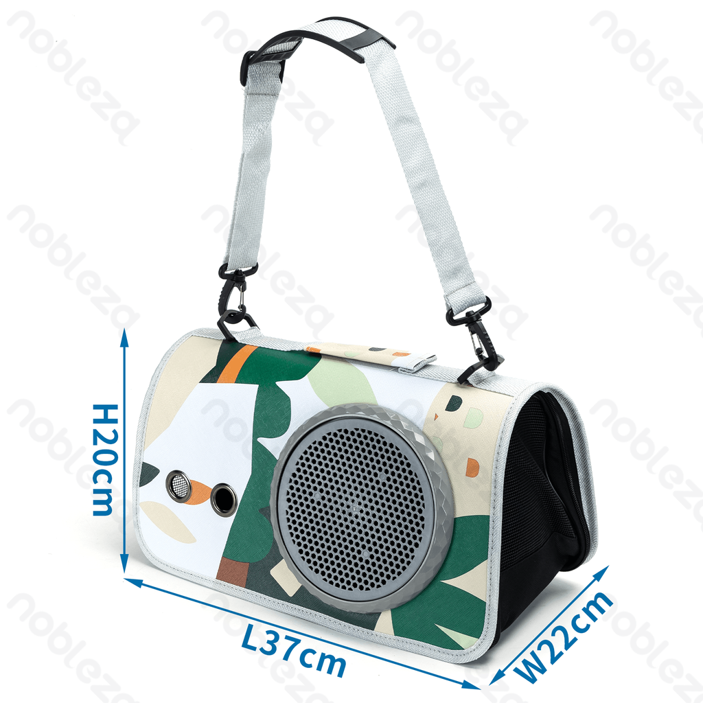 [B40707YF7] Nobleza Wunderschöne Transporttasche für Haustiere