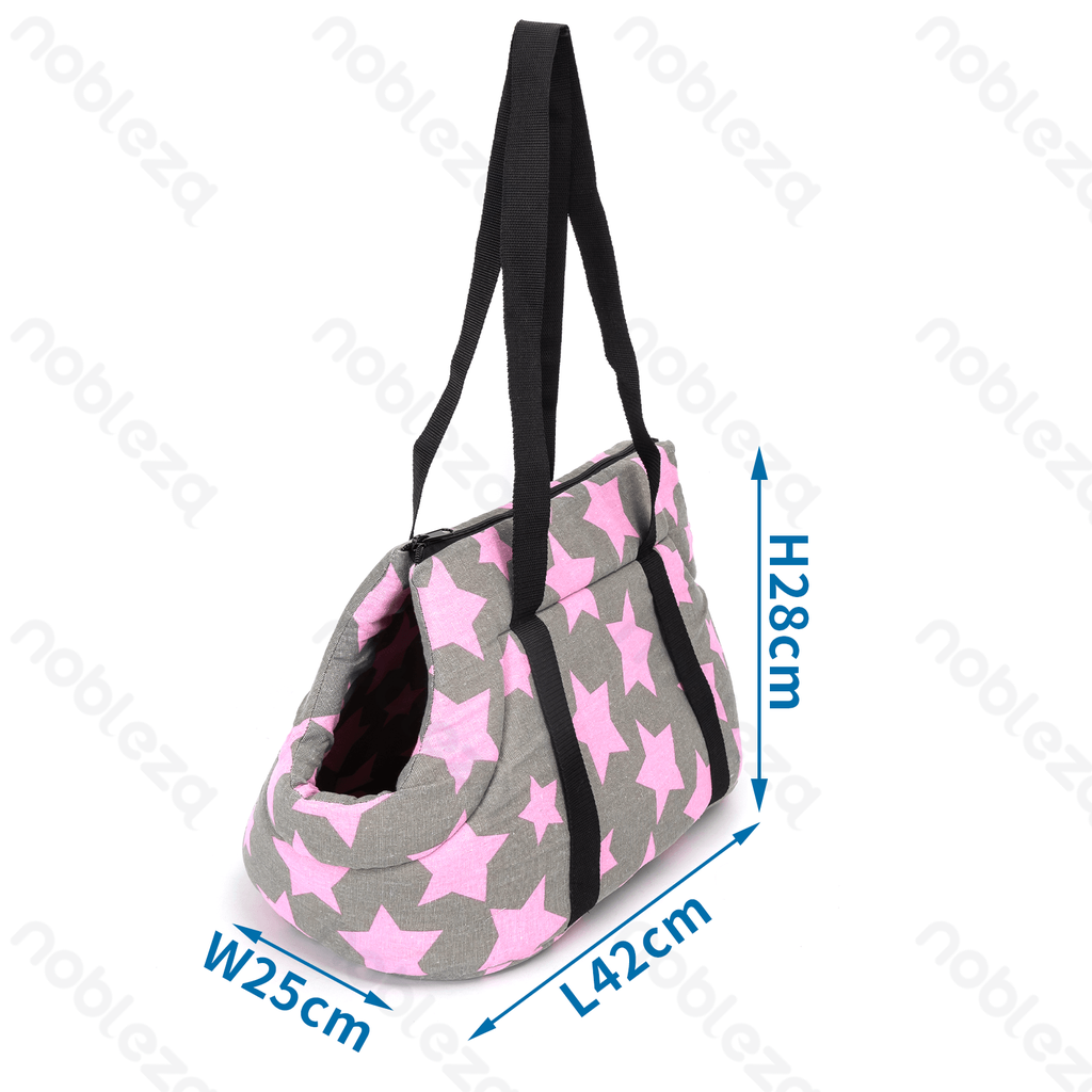 [B40707YA4] Nobleza Printed Pet Carrier