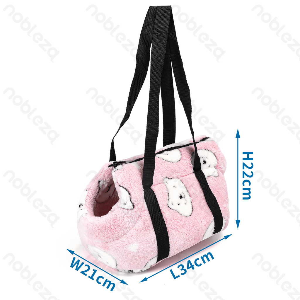 [B40707YB3] Nobleza Printed Pet Carrier