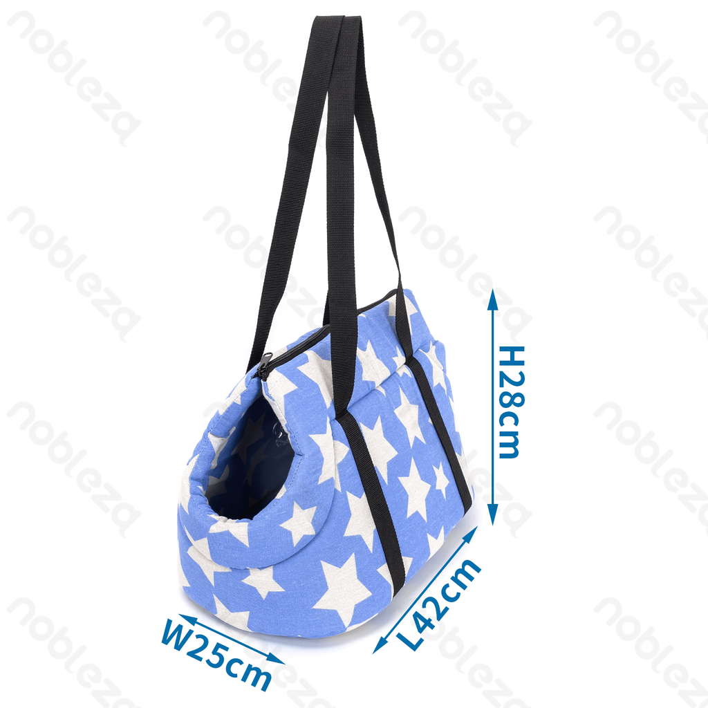 [B40707YA6] Nobleza Printed Pet Carrier