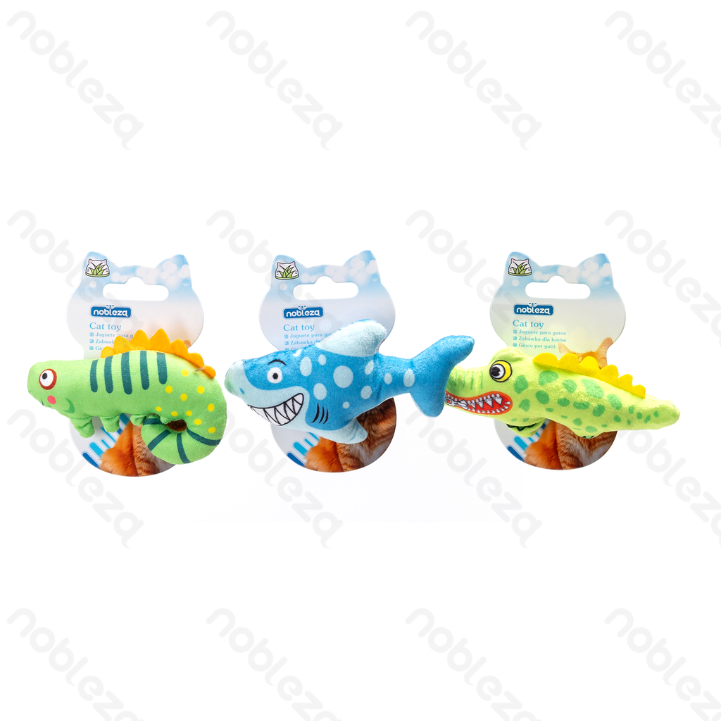 Aigostar Reeks kattenspeeltjes met dierenthema en kattenruid