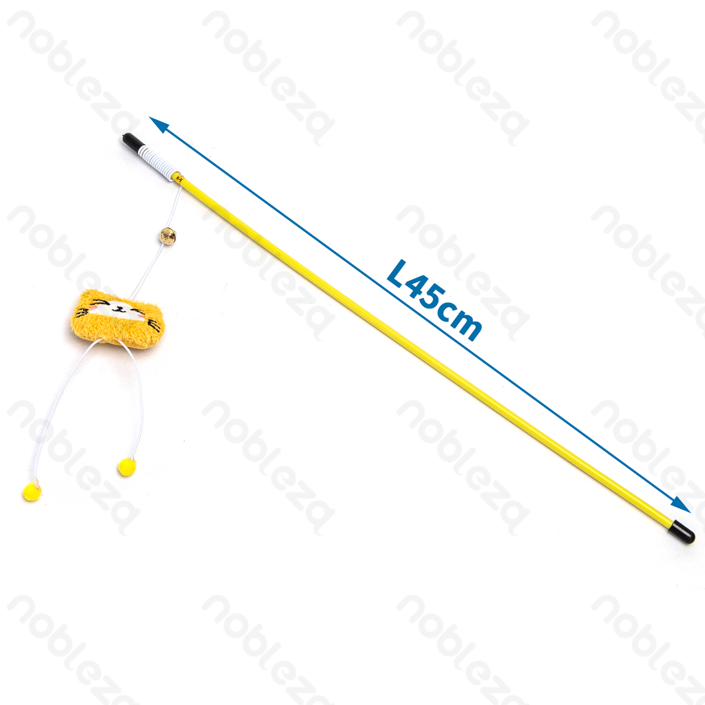 Aigostar Speelhengel met belletje en kattenkruid