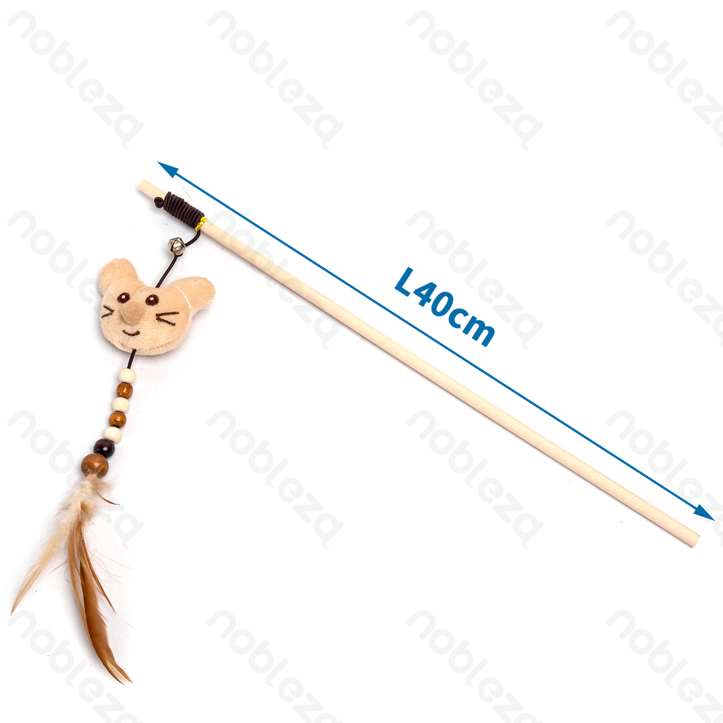 Aigostar Speelhengel met belletje en kattenkruid