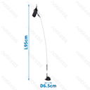 Canne à pêche Nobleza avec ventouse pour chats