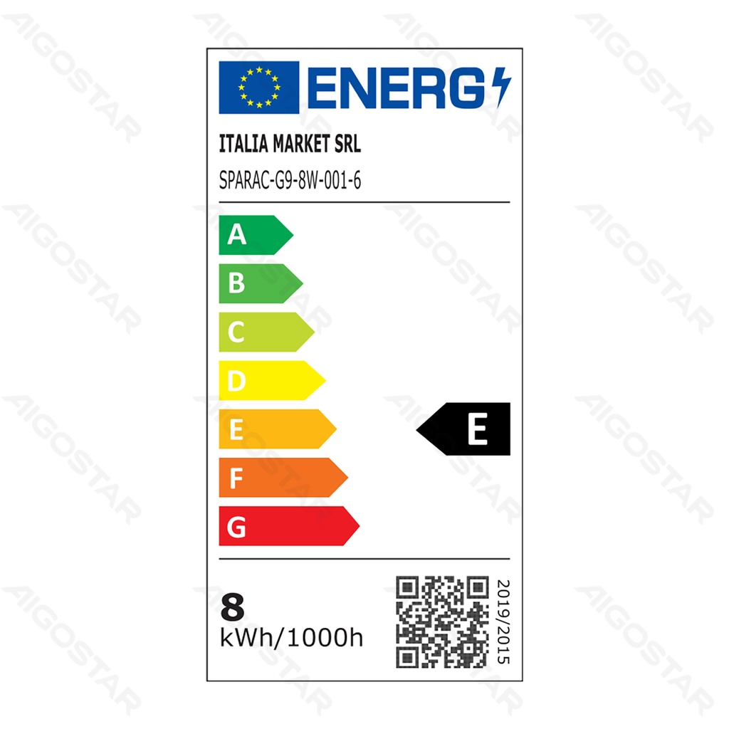 Aigostar LED Lampkralen G9 8W