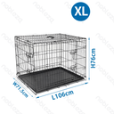 Aigostar Draadkooi voor honden