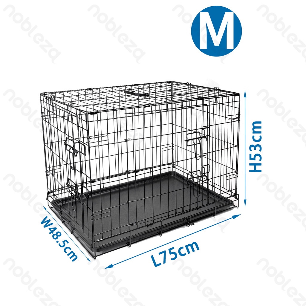 [B40703P2C] Nobleza Wire Cage for Dogs
