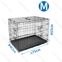 Nobleza Wire Cage for Dogs