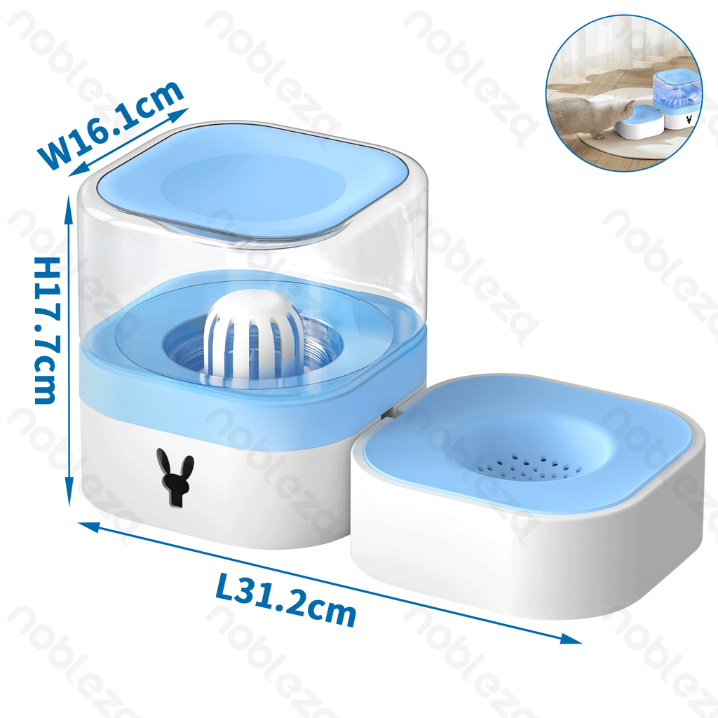 [B40303P7J] Nobleza : fontaine à eau automatique pour animaux de compagnie