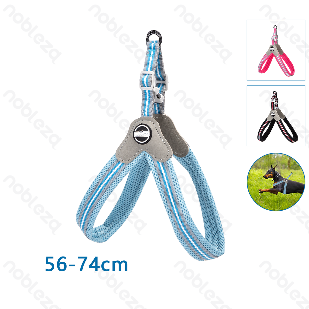 Nobleza Y-shaped neck and back harness