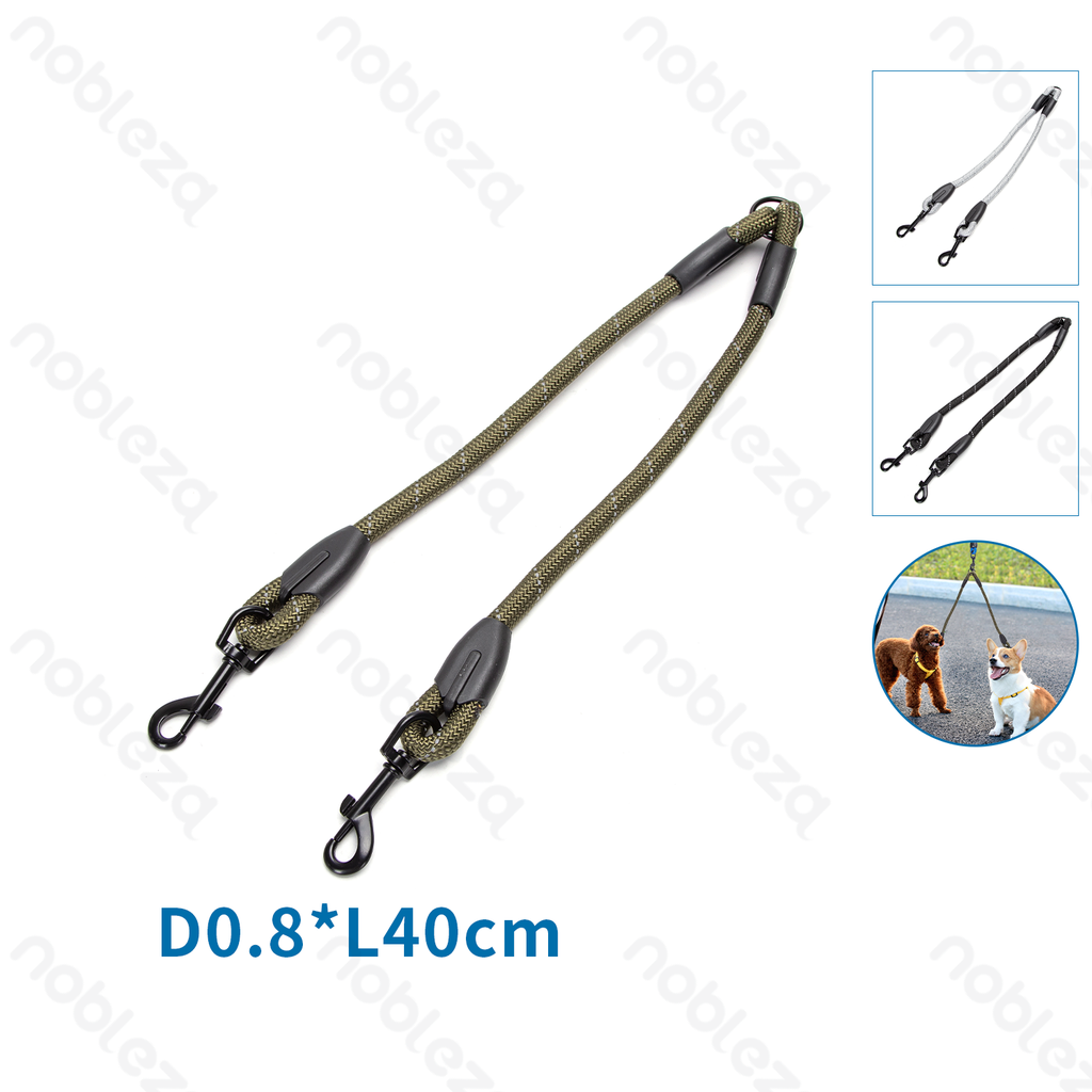 Aigostar Reflecterende leiband van rond touw met twee haken