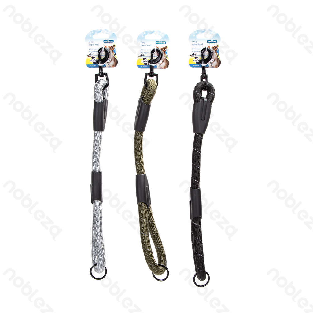 Aigostar Reflecterende korte leiband van rond touw