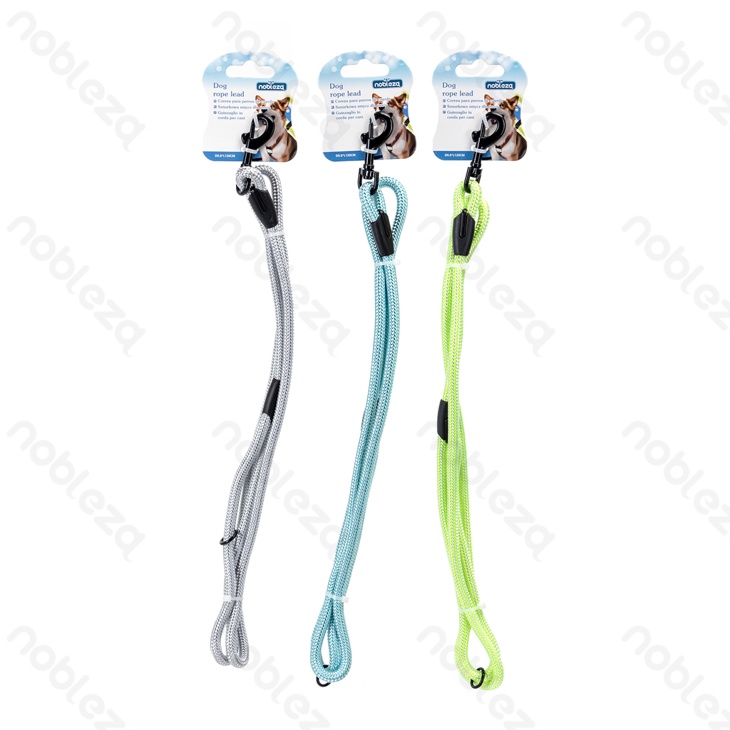 [B40707P92] Nobleza Hundeleine mit rundem Band