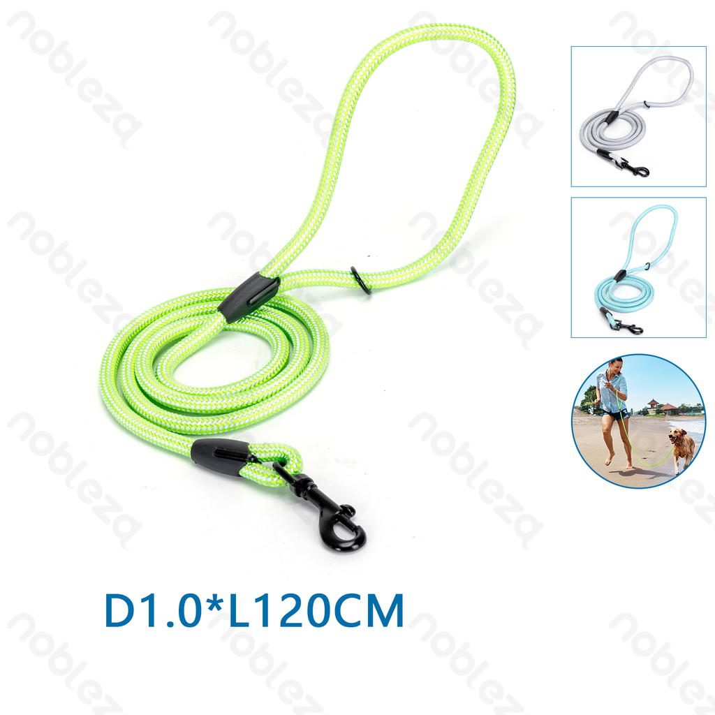 [B40707P93] Nobleza Hundeleine mit rundem Band