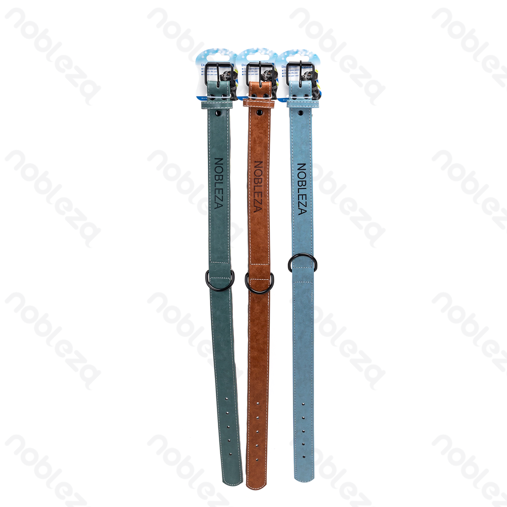 [B40707P7V] Nobleza Hondenhalsband van pu-materiaal