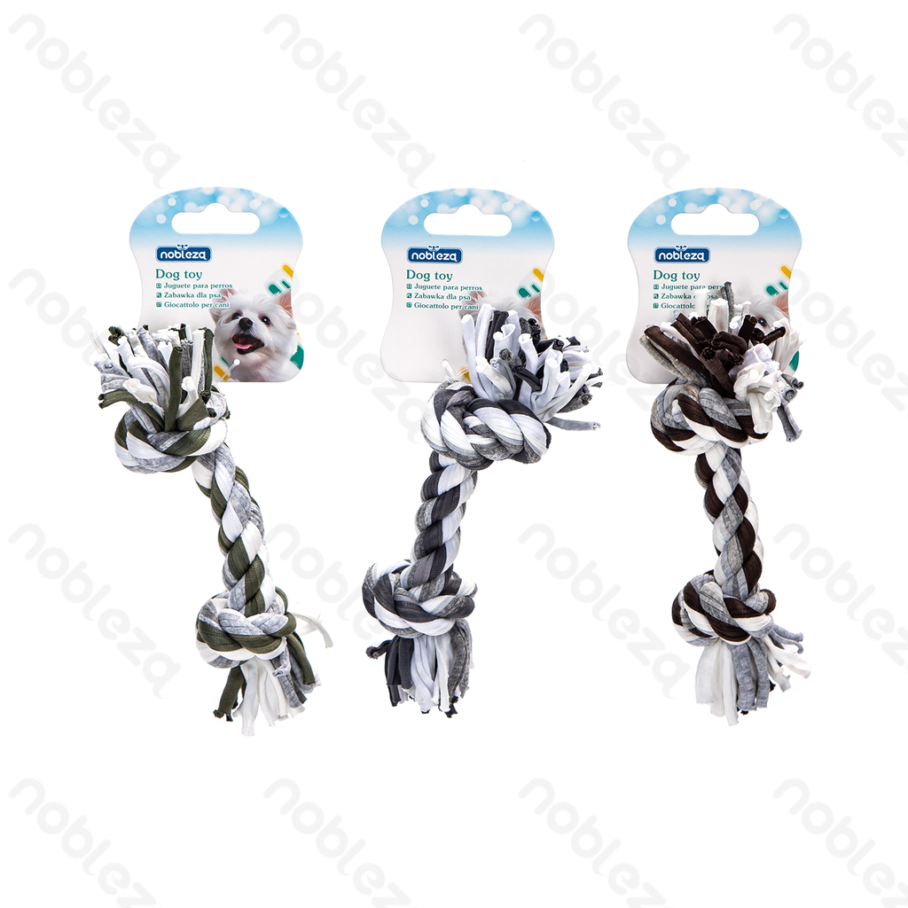 [B40708P03] Nobleza Katoenen speeltouw voor honden