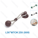 Nobleza Dog Toy with Cotton Rope and TPR Ball