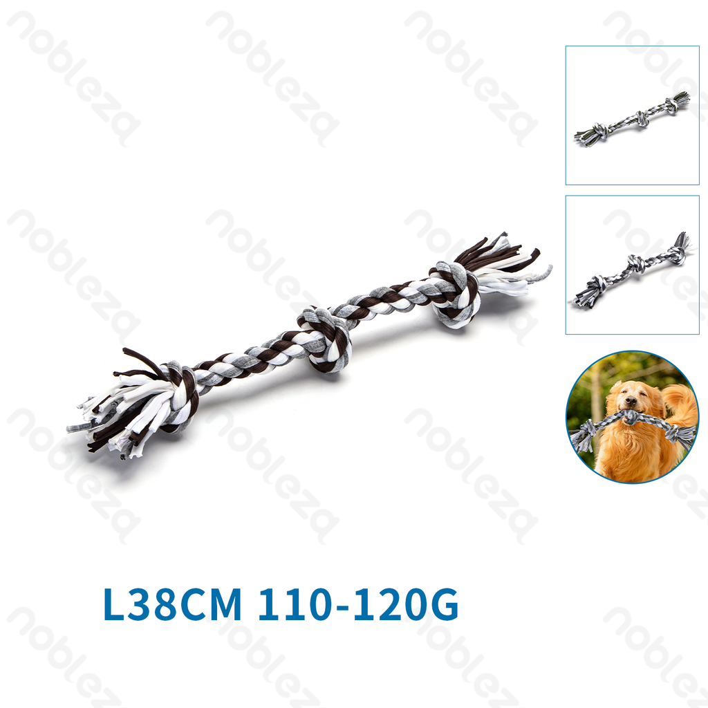 [B40708P07] Nobleza : corde de jeu en coton pour chiens