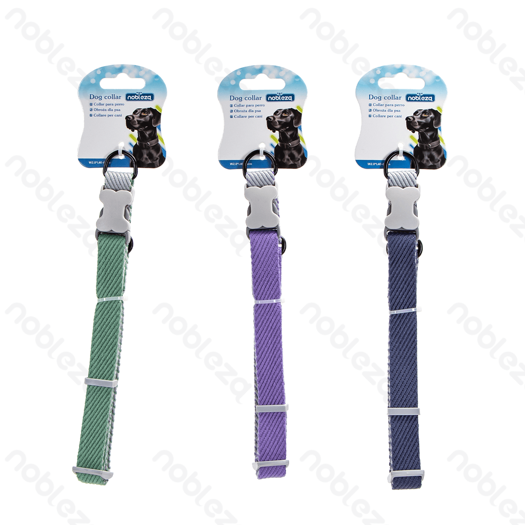 [B40707P9W] Nobleza Hondenhalsband