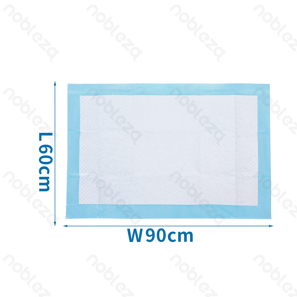 Nobleza Pet pad L L60*W90cm White&Blue 30pcs