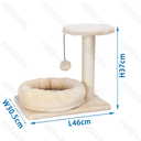 Nobleza Mini kattenboom met kattenmand