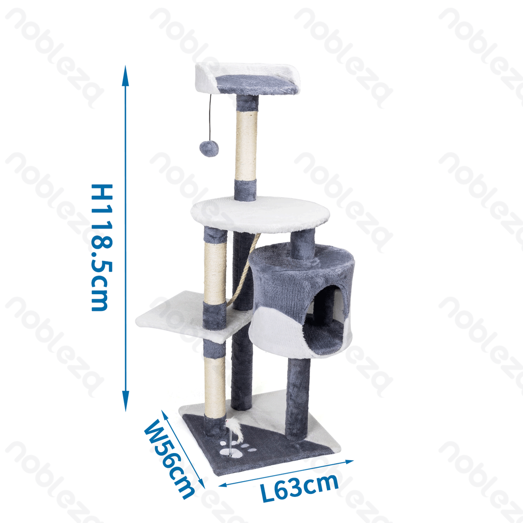 Grand arbre à chat multicouche Nobleza